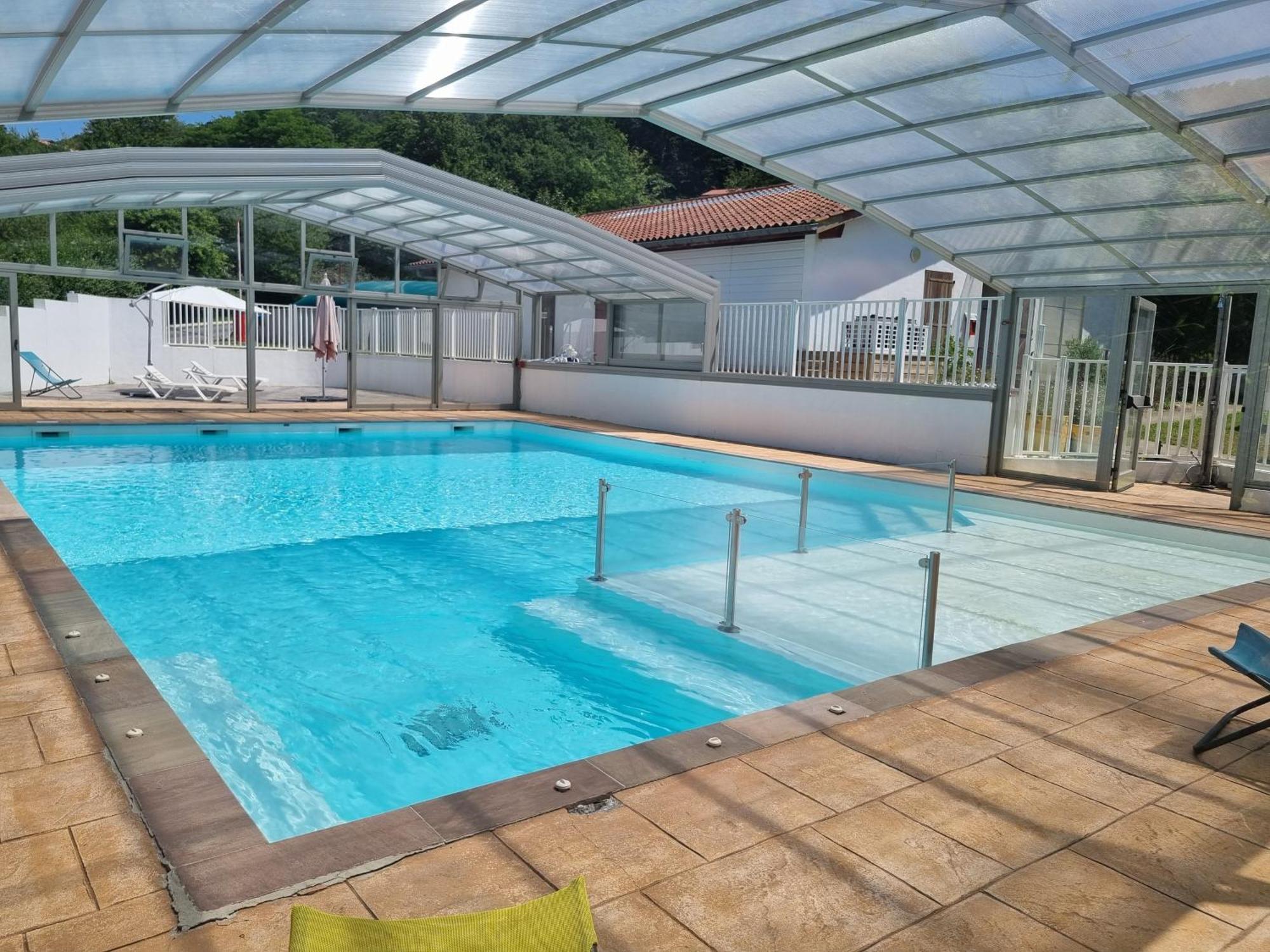 Chalet Etxetxoa, De 1 A 4 Personnes Avec Climatisation, Terrain Prive Et Piscine Hasparren Extérieur photo